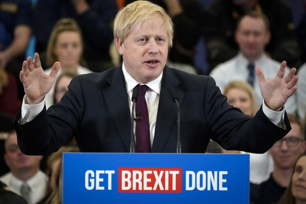 Boris Johnson and the Conservatives wins a decisive majority
