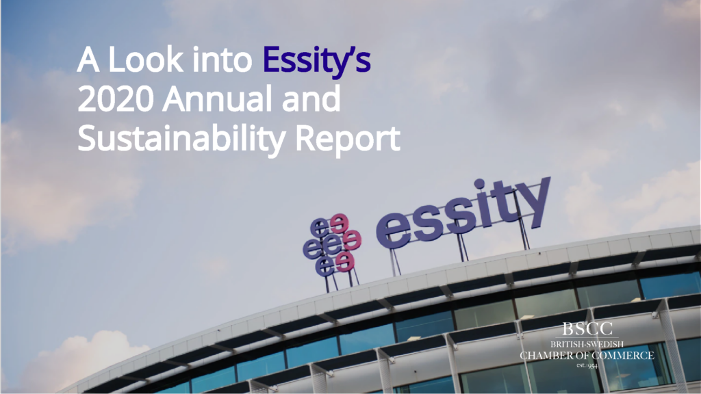 A Look into Essity’s 2020 Annual and Sustainability Report